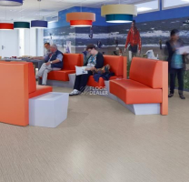 Forbo Modul'up 19dB Wood 311UP4319 light grey zebrano фото 2 | FLOORDEALER